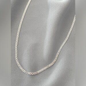 Solid 925 Bismark Chain Necklace